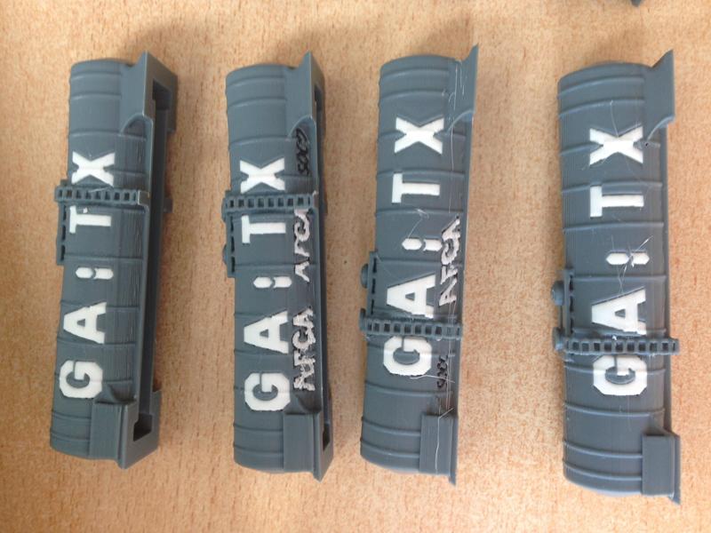 GATX Tank Car Amsterdam N Scale Bambu A1 Multi color Print