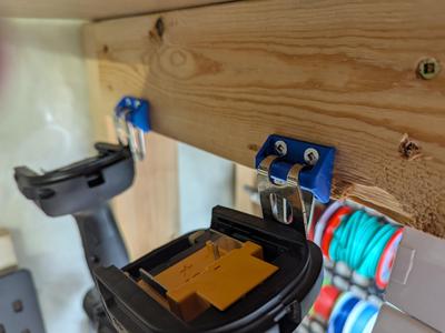 Makita Drill/Driver Belt Clip Wall Mount