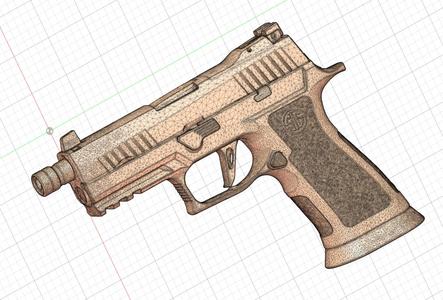 Holster molds for Sig Sauer P320 X Carry 9mm