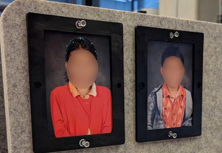 Push Pin Photo Frames