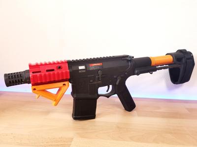 KW01 AMOEBA handguard and batterie
