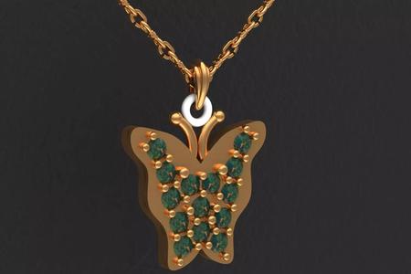 Golden Flutter Radiance