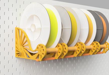Ikea Skadis Spool Holder