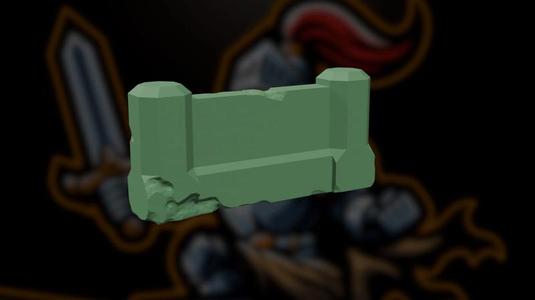 Prefab Lower Wall - Scatter Terrain