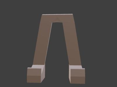 Simple Book Display Stand