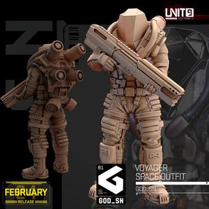 Cyberpunk - Voyager Space Outfit - GOD_SN