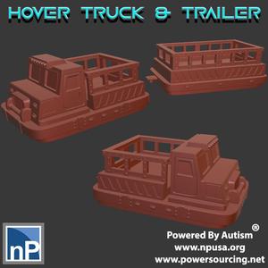Hover Truck and Trailer