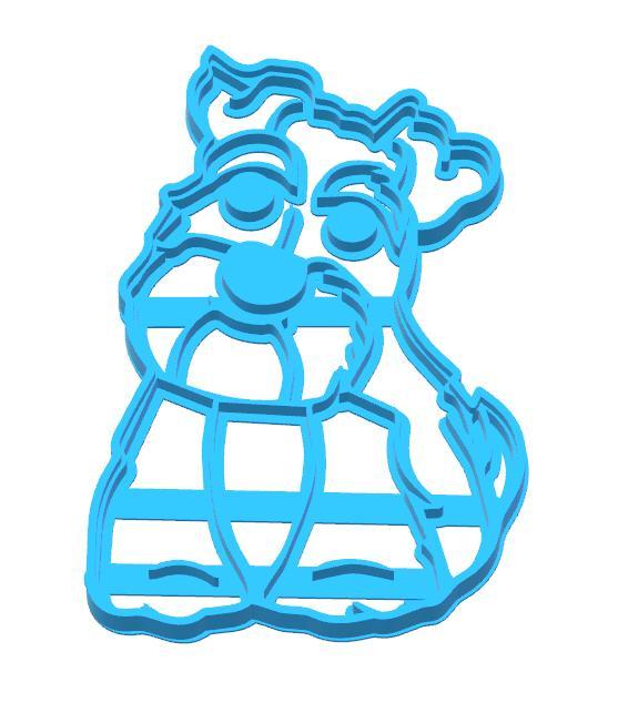 COOKIE CUTTER SCHNAUZER DOG