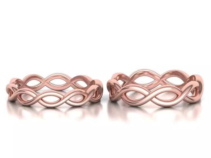 Braided Band Rings Infinity Rings 3dmodels with Discount 3D Model Collection