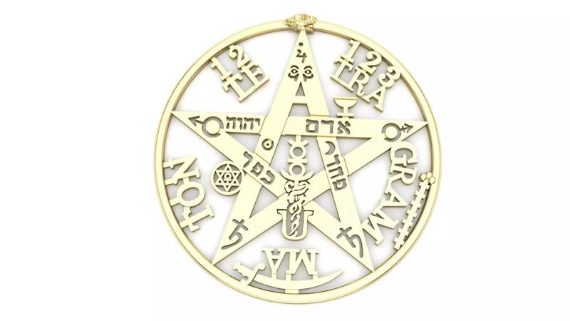 tetragramaton pendant