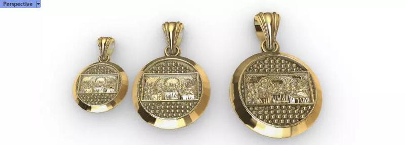 The Last Supper Pendant Necklace Jewelry Charm