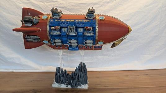 Dwarfen Skryzan Harbark (Airship) for Warhammer Fantasy