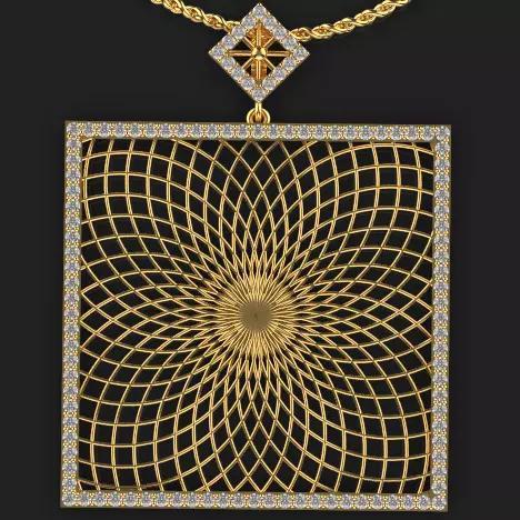 Ultra vision Square pendant