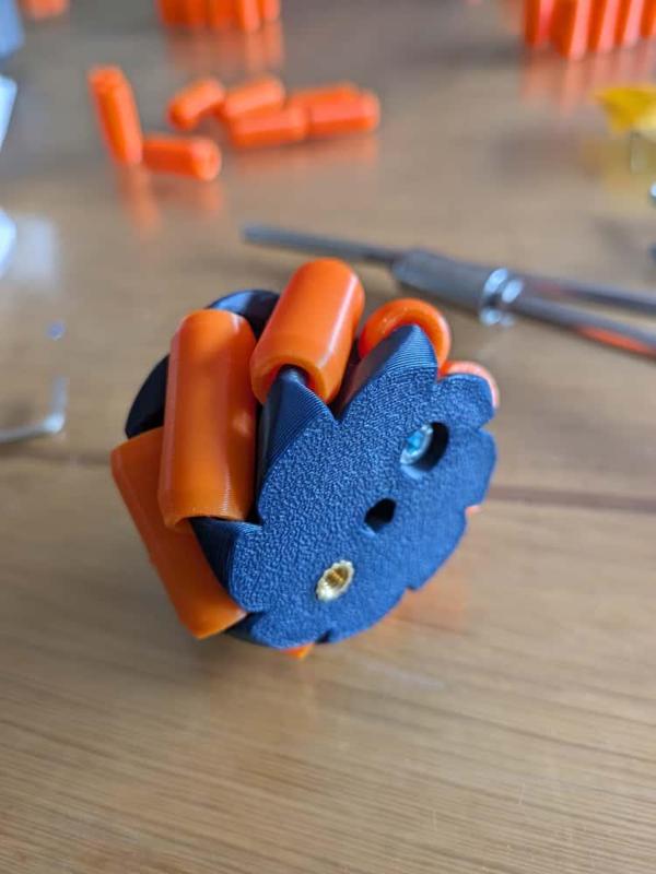 FTC Vectored Intake Wheels Rev 5mm / gobilda 8mm