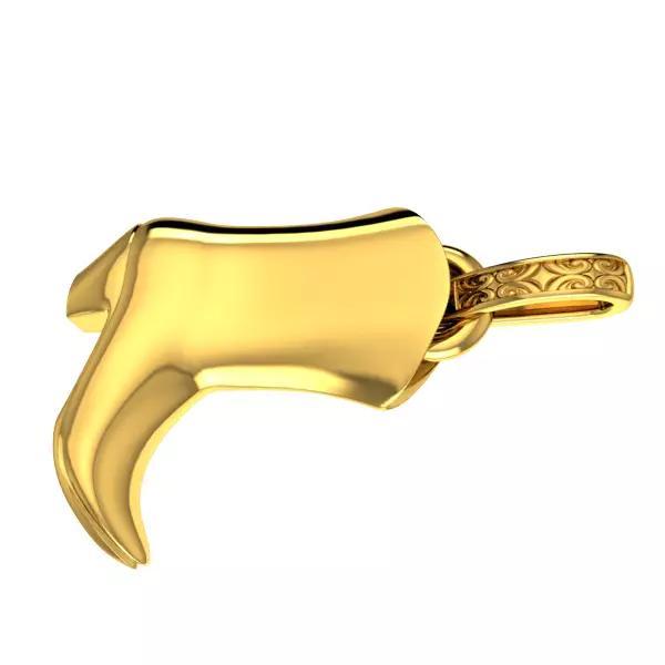 Vintage Mens Shoes Zapato bail 3D model Jewelry Pendant