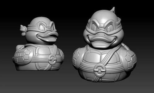 Rubber Duck - Teenage Mutant Ninja Turtles - 3D print