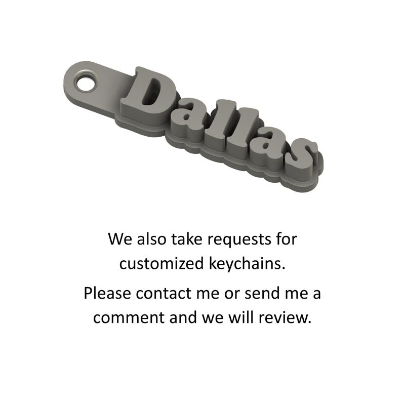Dallas Keychain / Keyring