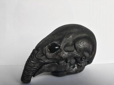 Prometheus Engineer head with Space Jockey Helmet