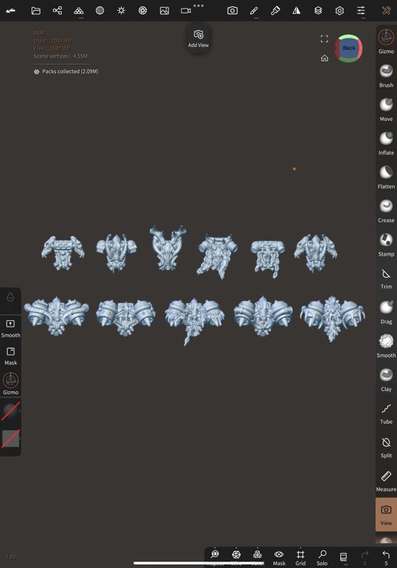 Chapter knights Viking packs