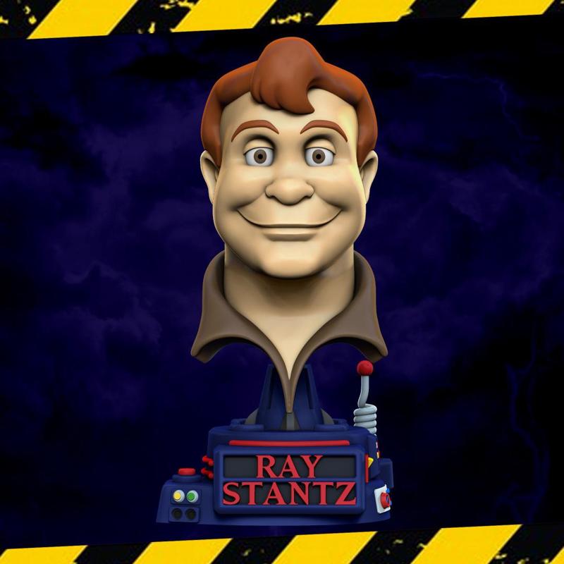 Real Ghostbusters Ray Stantz Fan Art Bust