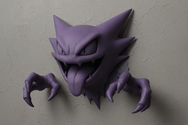 Ghost wall art/magnet