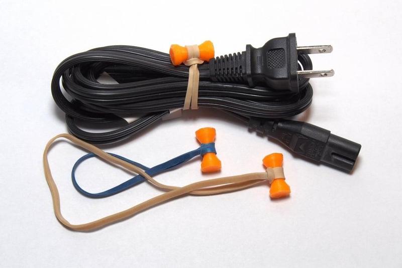 Bongo Tie Rubber Band Cable Fastener