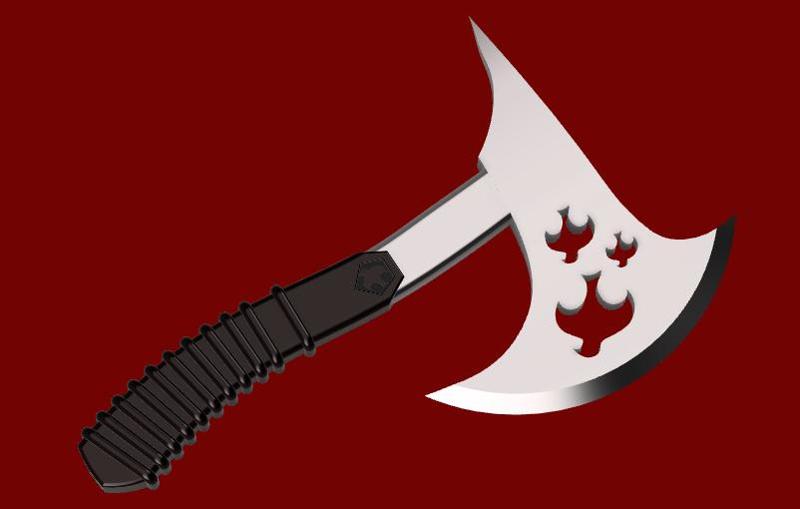 The Suicide Squad - Peacemaker axe 3D model