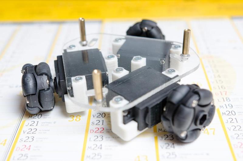 3-wheeled robotic platform