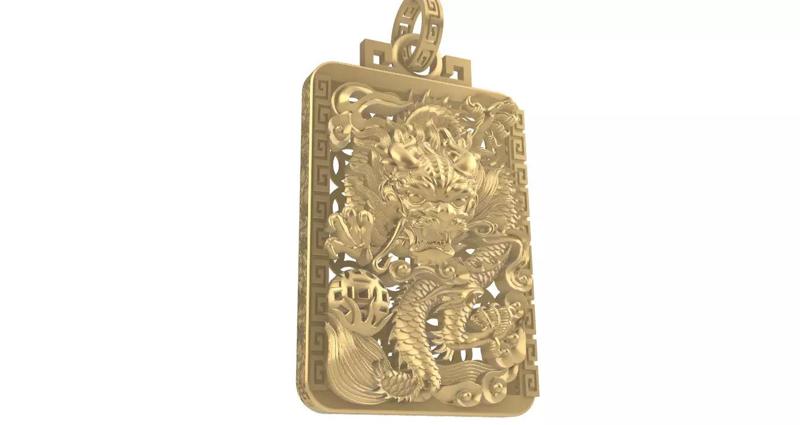1010 Dragon Pendant