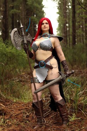 Red Sonja Cosplay Parts