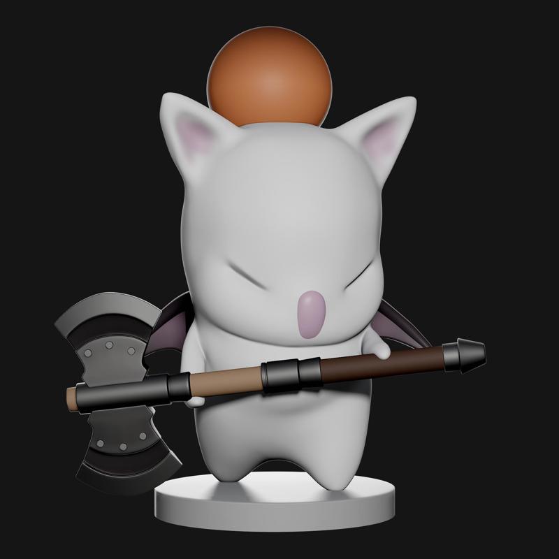 Moogle Warrior Final Fantasy XIV ver.2