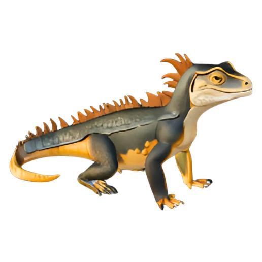 Realistic Iguana