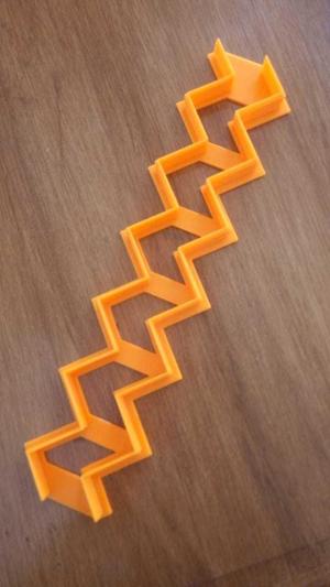 zig zag cut type chevron