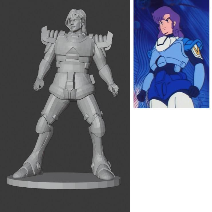 Robotech Masters - Zor Armor - 5 poses - Southern Cross