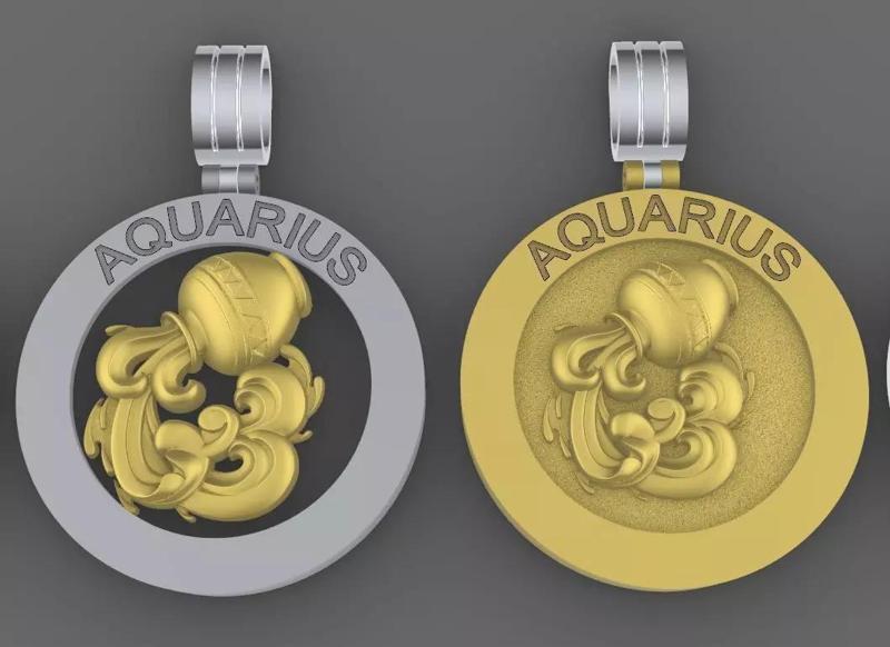 4 model  of AQUARIUS pendant
