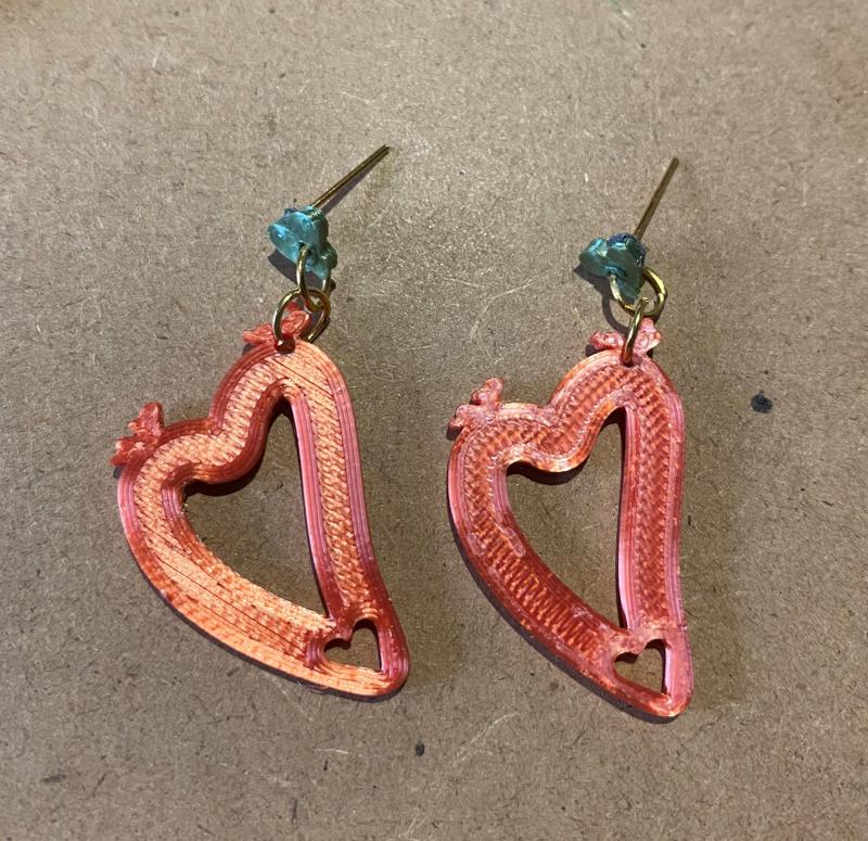 Earrings Strawberry Style