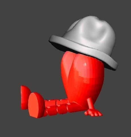 HEART WITH HAT