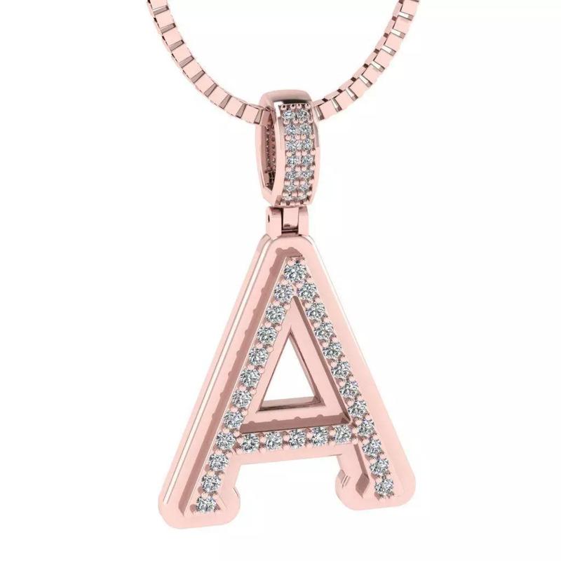 Alphabet Luxury pendant A