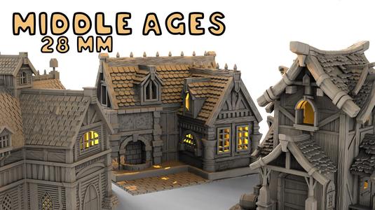 Middle Age Architecture - entire collection