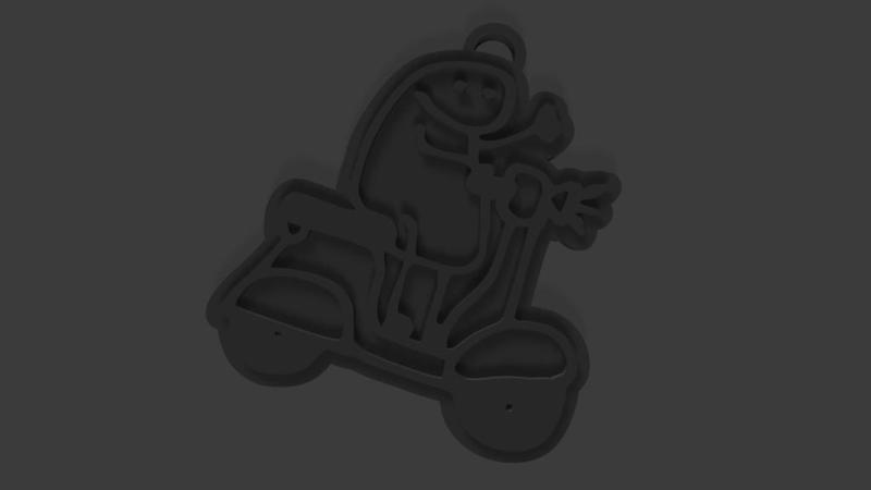 Llavero Flork