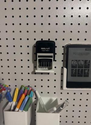 Pegboard Stamp Tray and Fusion File