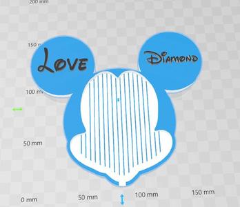 Diamond painting palette