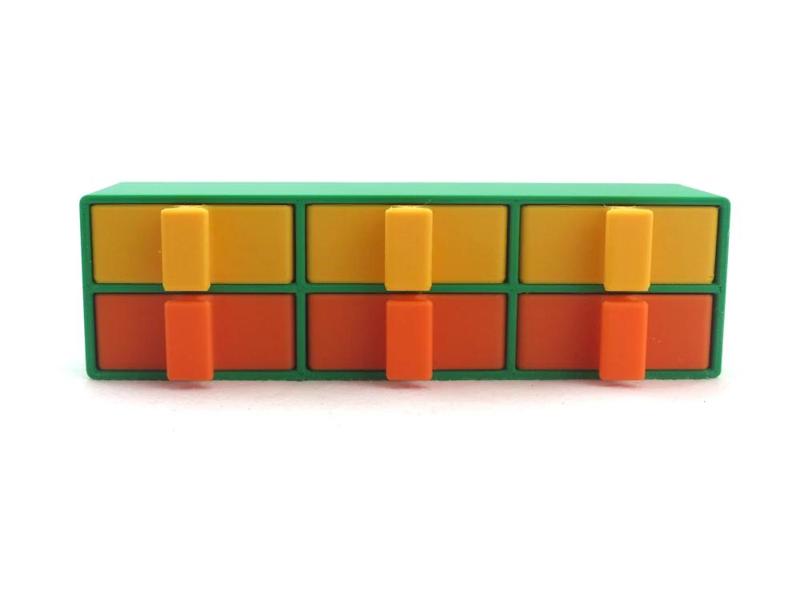 Customizable - Modular storage box with sliding drawers