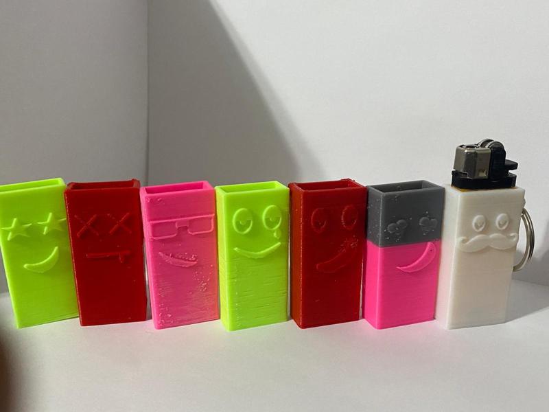Cute Lighter Container