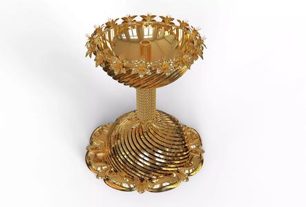 Collectible India Diya Oil Lamp