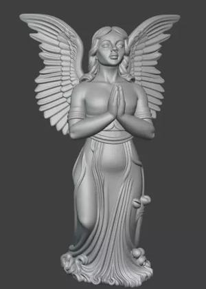 Praying Angel Statu