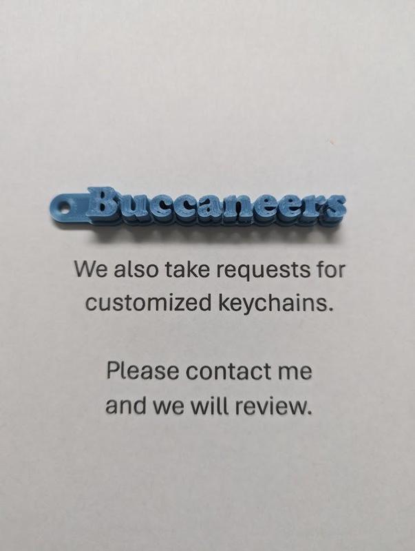 Tampa Bay Buccaneers Keychain