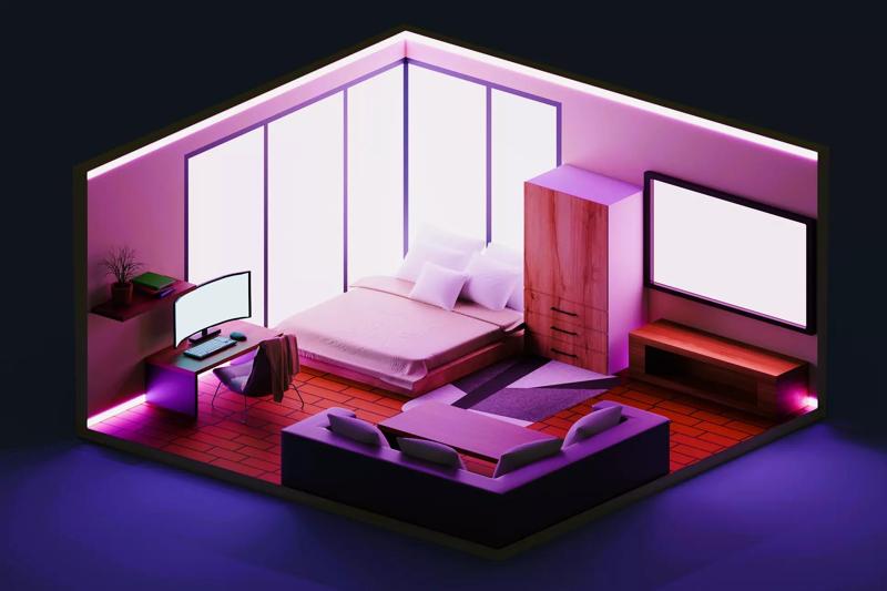 5 rooms in beautiful