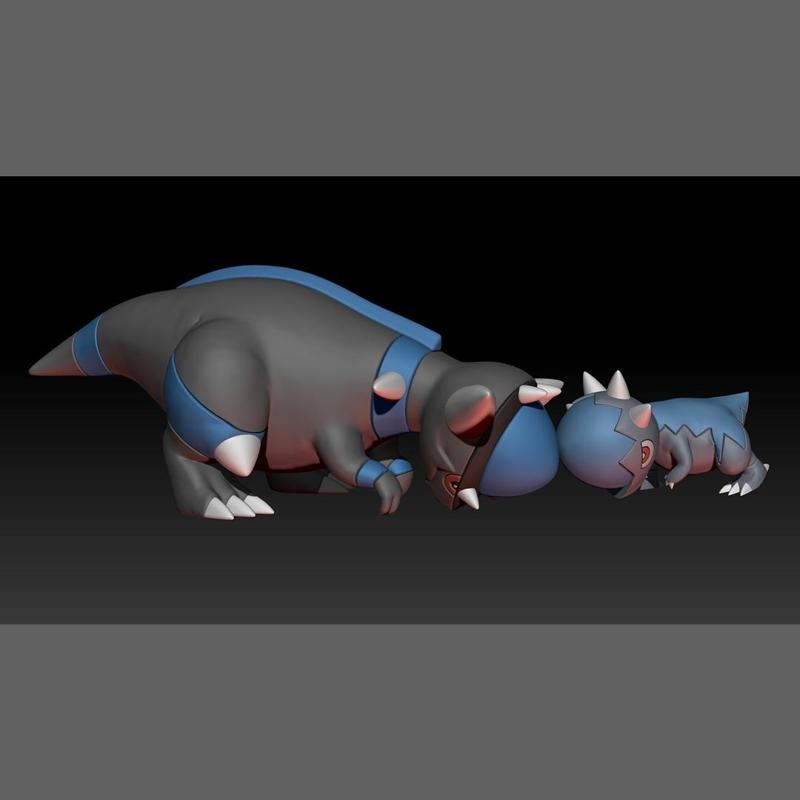 Pokemon Cranidos Rampardos