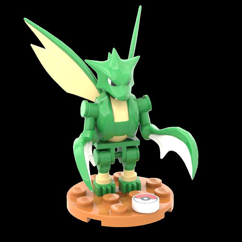Scyther - Brick Compatible